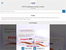 Tablet Screenshot of mitshealthcare.net